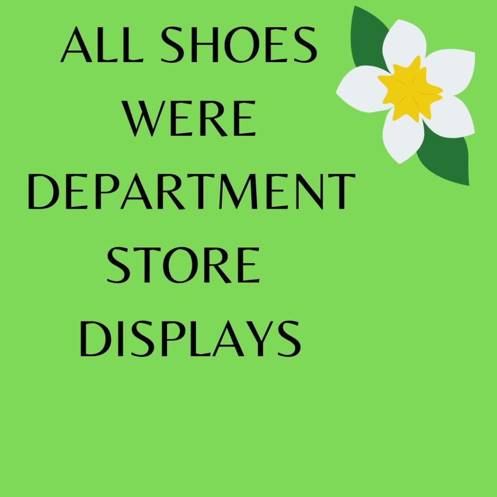 Department Store Display Shoes